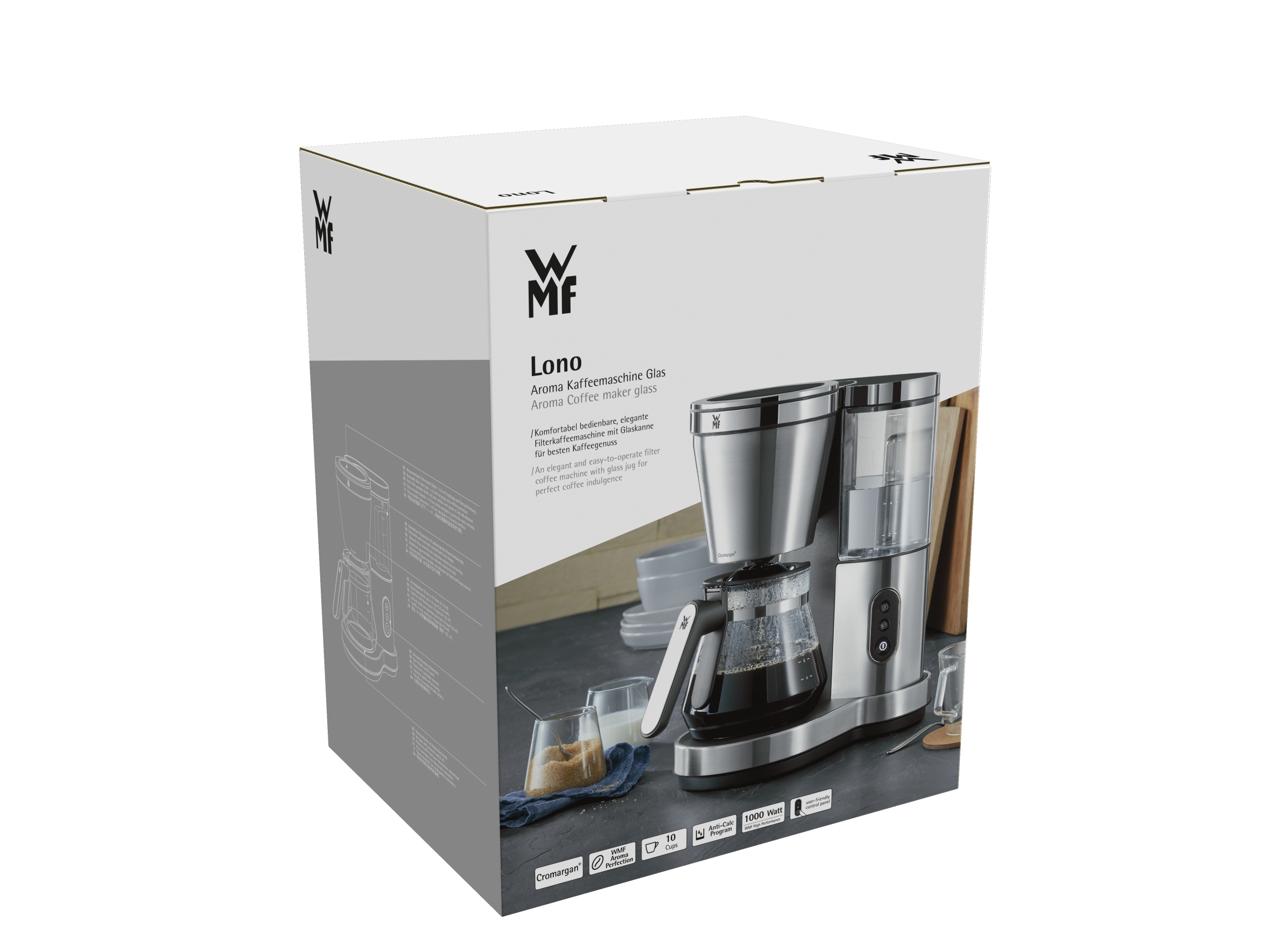 WMF Lono Aroma Filtre Kahve Makinesi - Cam Karaf